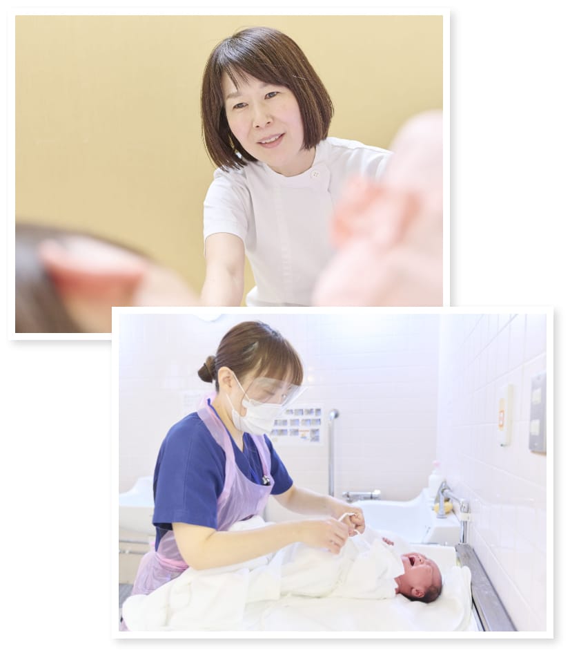 当院のお産についてのイメージ画像